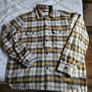 Rogue Territory Infantry Shirt Golden Plaid Size XL